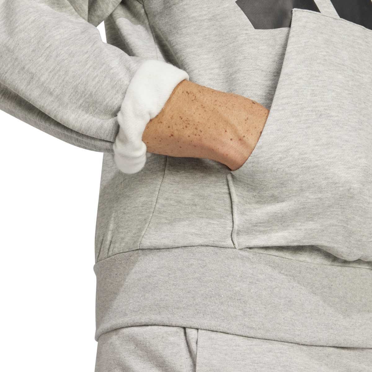 adidas Men's Essentials Big Logo Fleece Hoodie-4