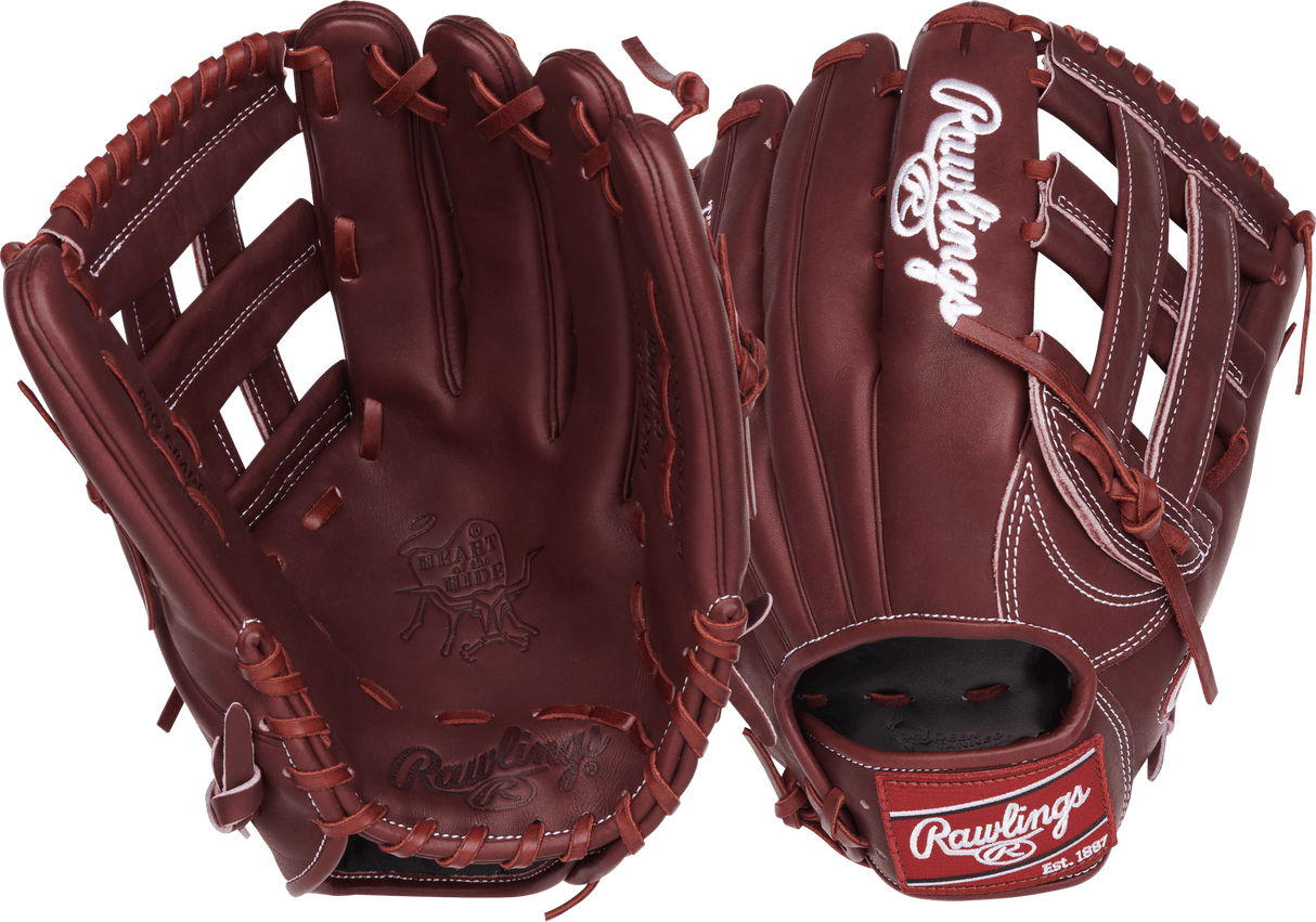 Rawlings Heart of the Hide 12.75" Outfield Baseball Glove-1