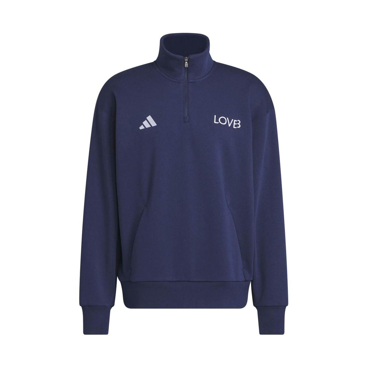 adidas Unisex LOVB Fleece Volleyball Quarter-Zip-2