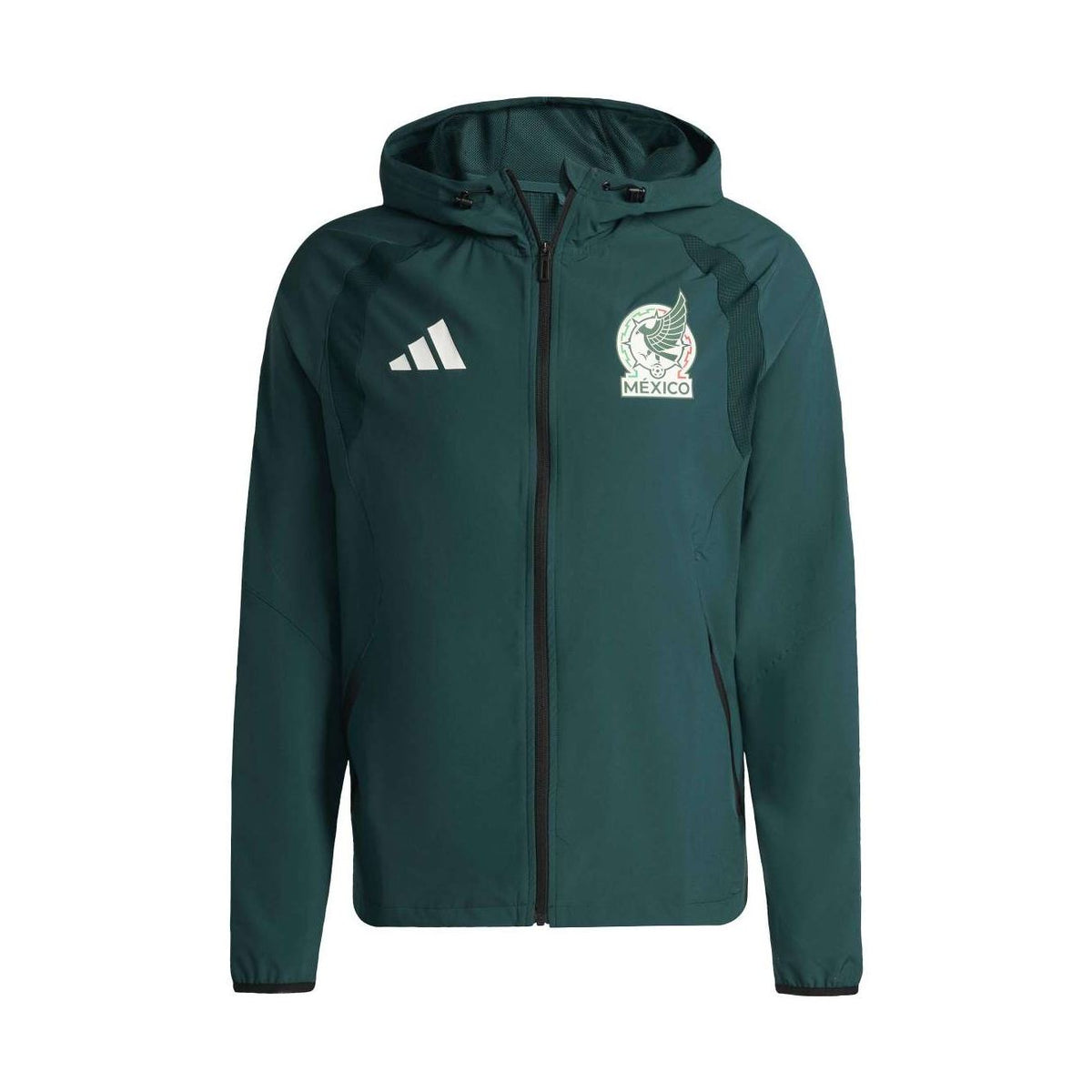 adidas Men's Mexico Tiro Travel Full Zip Windbreaker-1