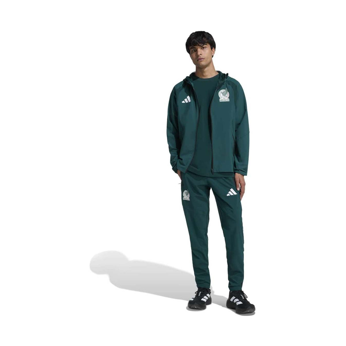 adidas Men's Mexico Tiro Travel Full Zip Windbreaker-4