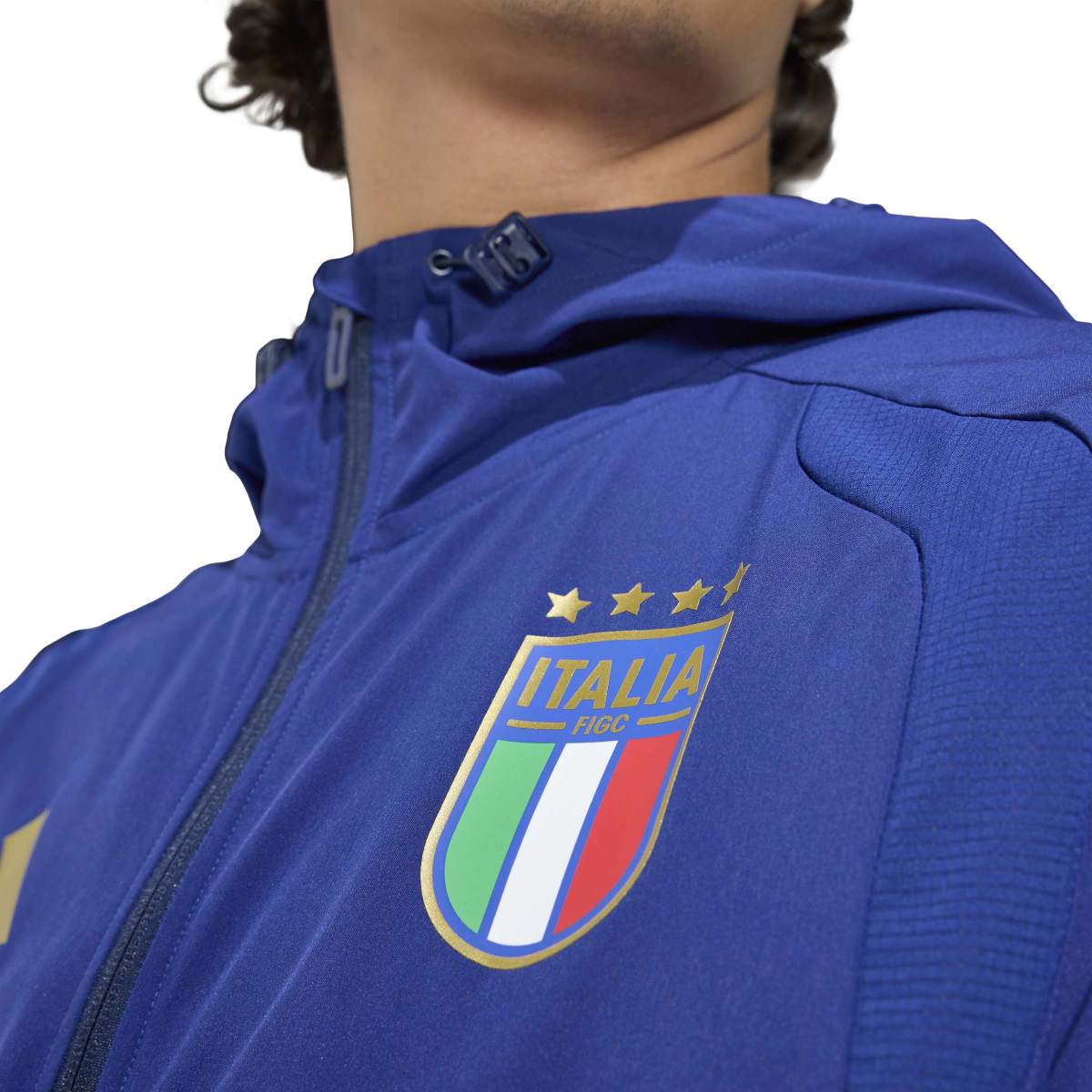 adidas Men's Italy Tiro Travel Full Zip Windbreaker-4