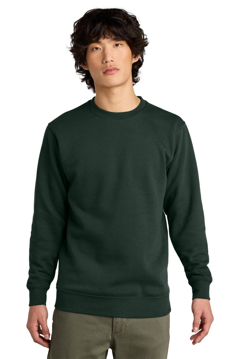 District Men's V.I.T.Fleece Crew DT6104 Mens Apparel Sweatshirts & Fleece