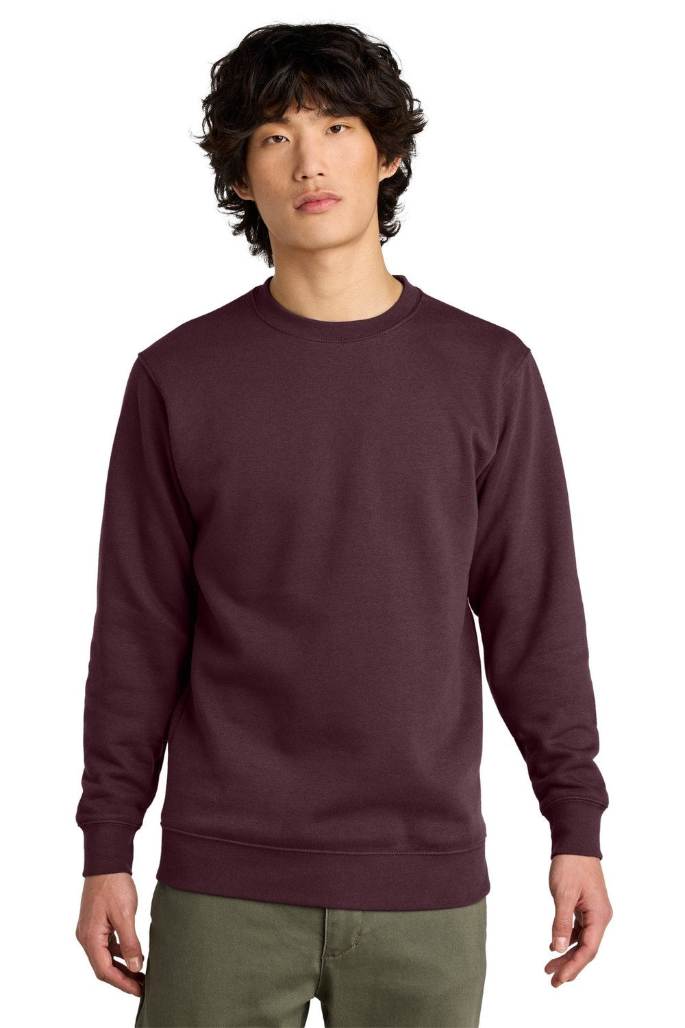 District Men's V.I.T.Fleece Crew DT6104 Mens Apparel Sweatshirts & Fleece