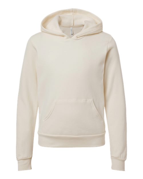 BELLA + CANVAS Youth Sponge Fleece Pullover Hoodie BC3719Y Youth Apparel Hoodies & Sweatshirts
