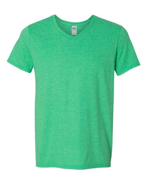 Gildan Men's Softstyle V-Neck T-Shirt. 64V00 Mens Apparel Shirts & Tops