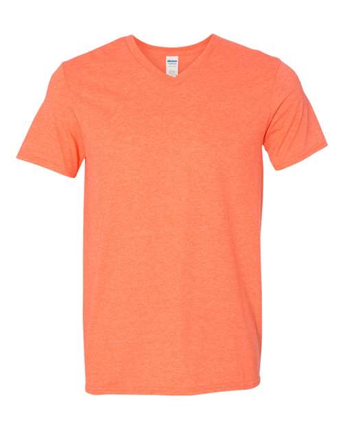 Gildan Men's Softstyle V-Neck T-Shirt. 64V00 Mens Apparel Shirts & Tops