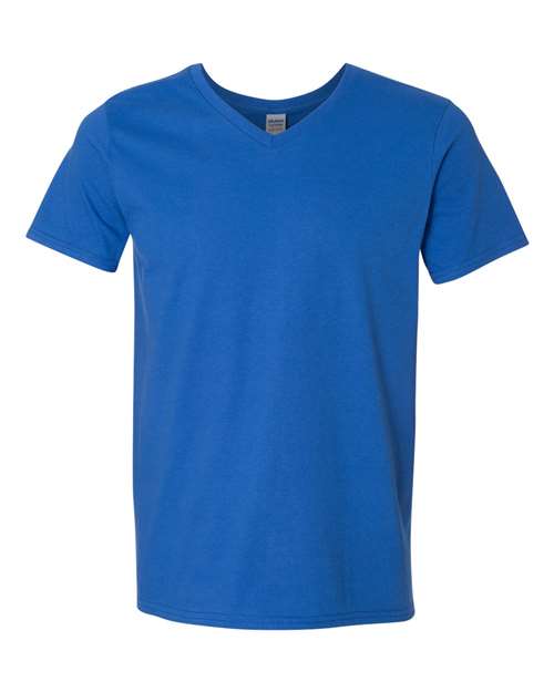 Gildan Men's Softstyle V-Neck T-Shirt. 64V00 Mens Apparel Shirts & Tops