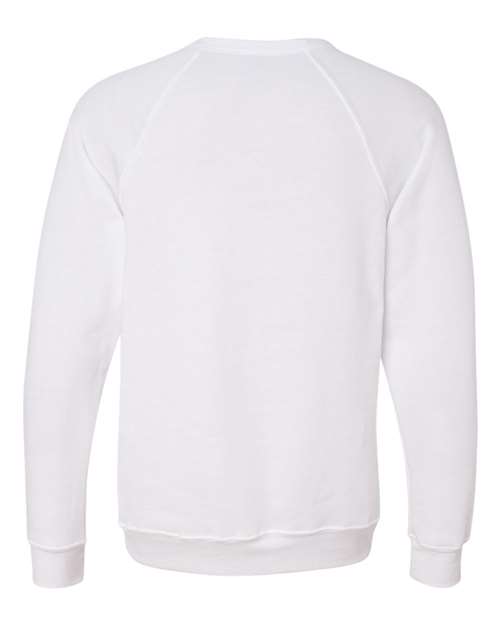 BELLA + CANVAS Unisex Sponge Fleece Raglan Sweatshirt BC3901 2/2 - Plus Mens Apparel Sweatshirts & Fleece