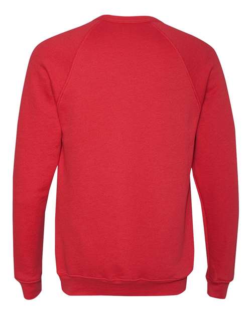BELLA + CANVAS Unisex Sponge Fleece Raglan Sweatshirt BC3901 2/2 - Plus Mens Apparel Sweatshirts & Fleece