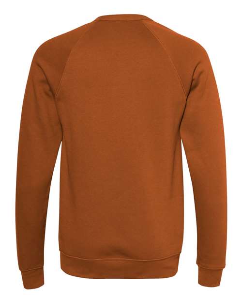 BELLA + CANVAS Unisex Sponge Fleece Raglan Sweatshirt BC3901 2/2 - Plus Mens Apparel Sweatshirts & Fleece