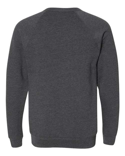 BELLA + CANVAS Unisex Sponge Fleece Raglan Sweatshirt BC3901 2/2 - Plus Mens Apparel Sweatshirts & Fleece