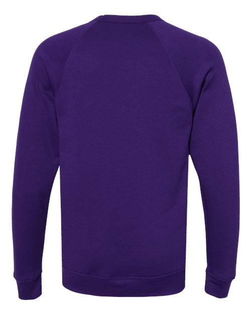 BELLA + CANVAS Unisex Sponge Fleece Raglan Sweatshirt BC3901 2/2 - Plus Mens Apparel Sweatshirts & Fleece