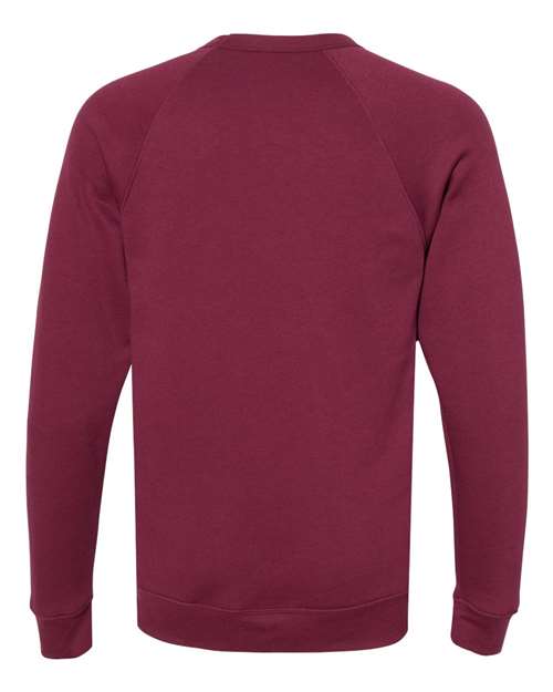 BELLA + CANVAS Unisex Sponge Fleece Raglan Sweatshirt BC3901 2/2 - Plus Mens Apparel Sweatshirts & Fleece