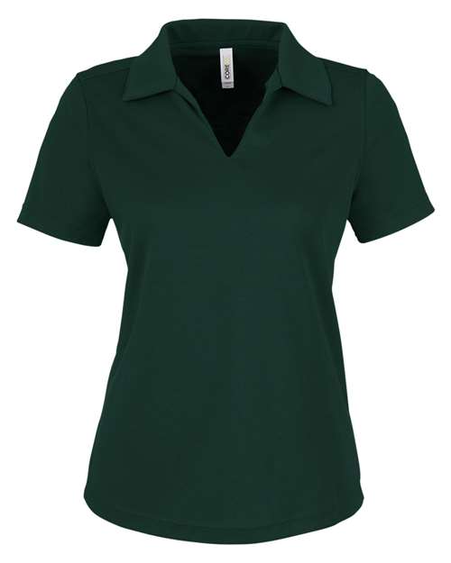 CORE365 Women's Market Snag Protect Mesh Polo Womens Apparel Shirts & Tops
