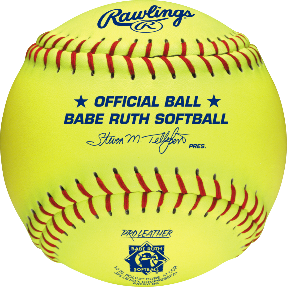 Rawlings 12-inch Official Babe Ruth Softball