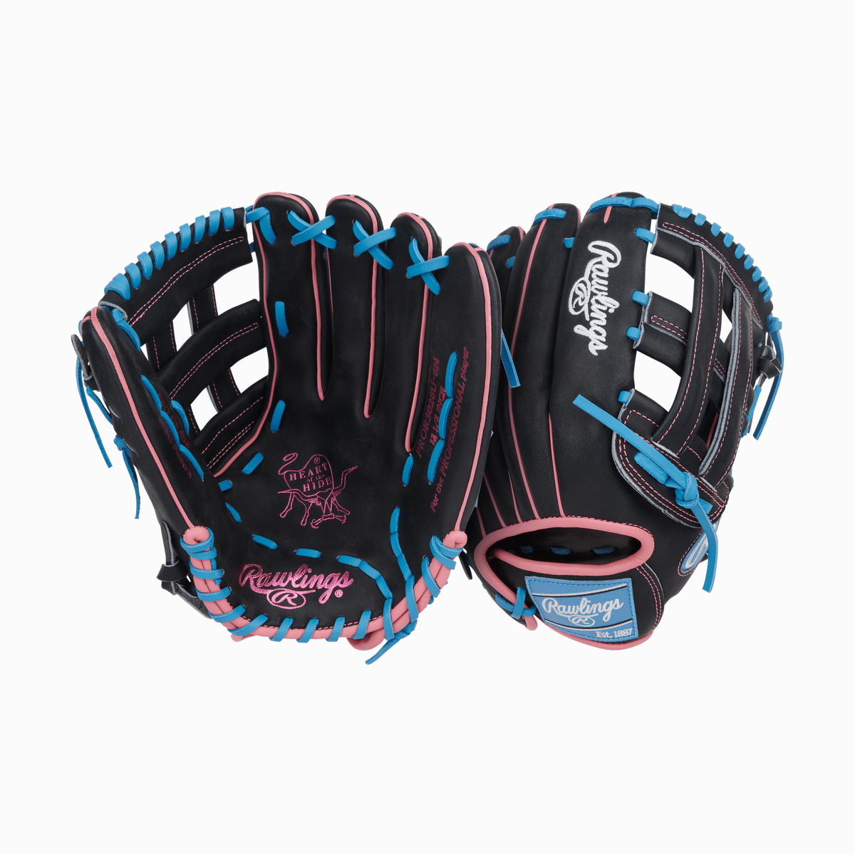 Rawlings Heart of the Hide 12.5" Outfield Baseball Glove-1