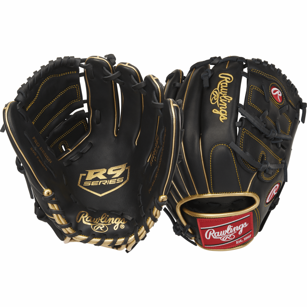 Rawlings R9 12" Pitcher Baseball Glove-1