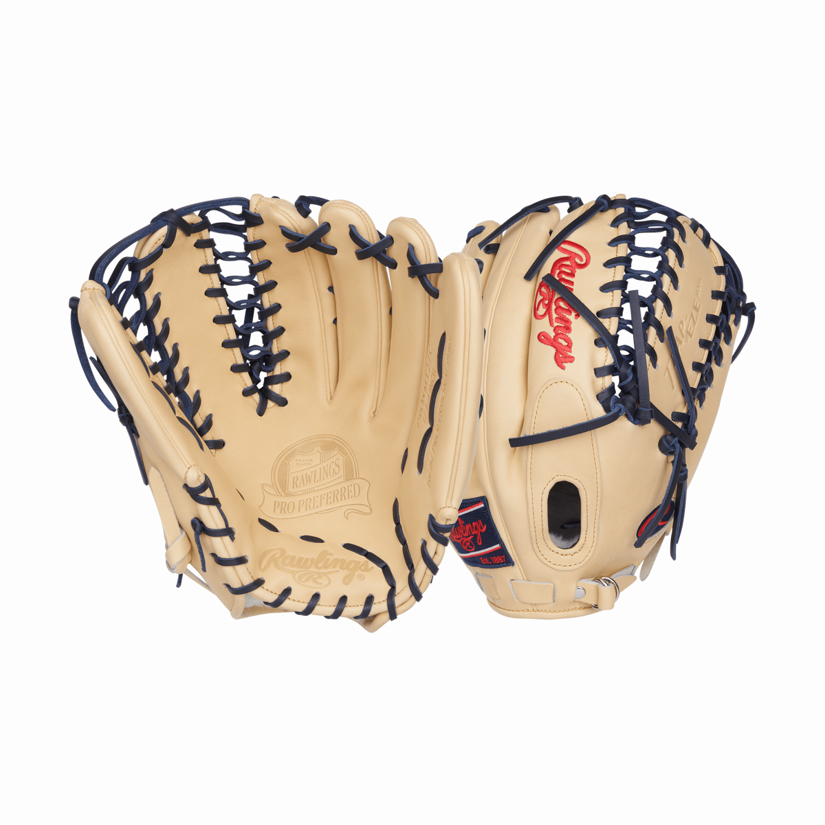 Rawlings Pro Preferred 12.75" Outfield Baseball Glove