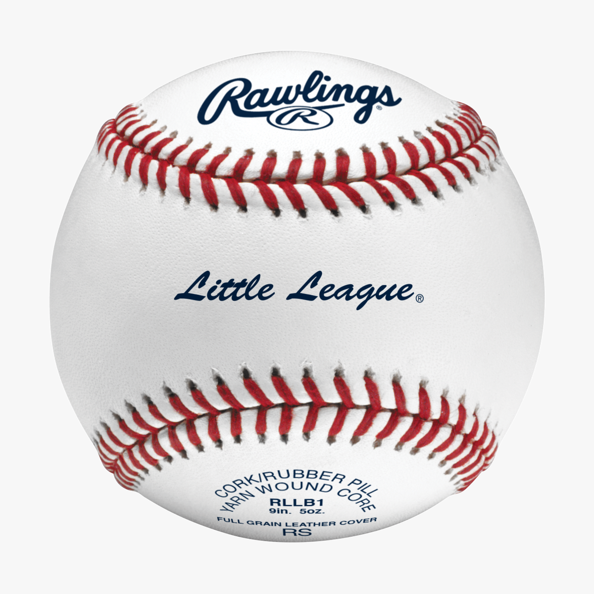 Rawlings RLLB1 Little League Competition Grade Baseballs - 1 Dozen