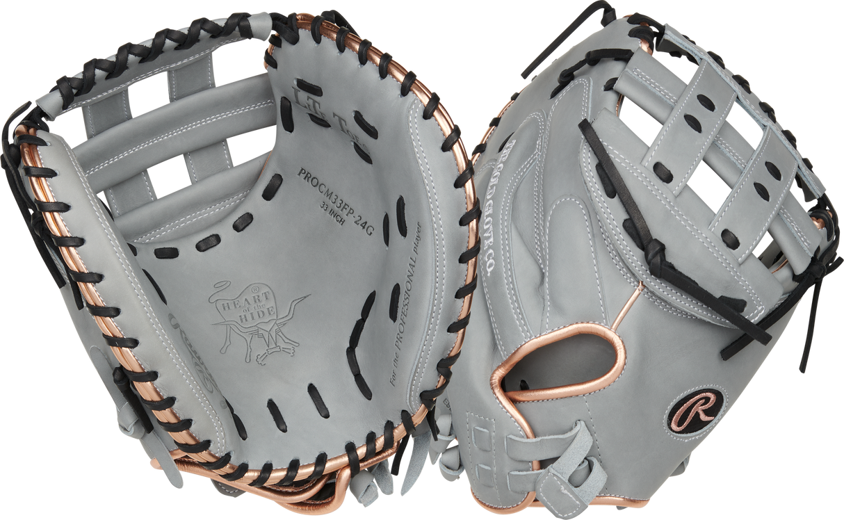 Rawlings Heart of the Hide 33" Catcher Fastpitch Softball Mitt-1