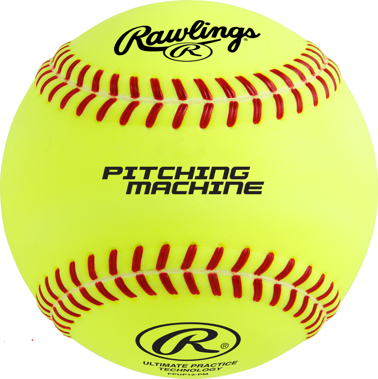 Rawlings FPUP12 12" Ultimate Practice Pitching Machine Fastpitch Softballs - 1 Dozen