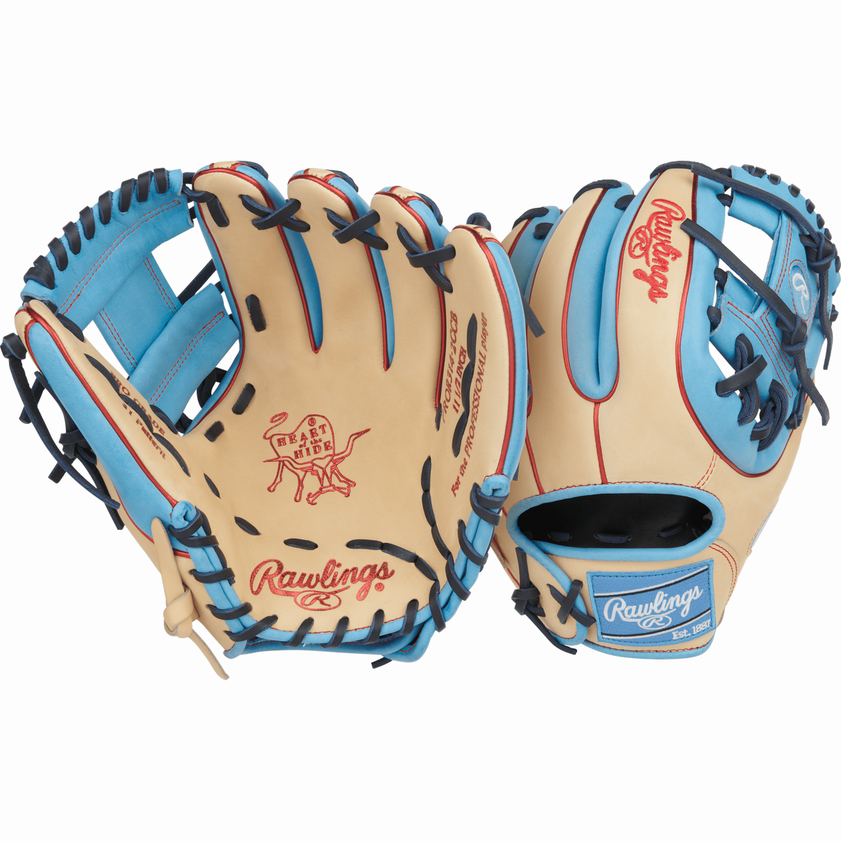 Rawlings Heart of the Hide 11.5" Infield Baseball Glove-1