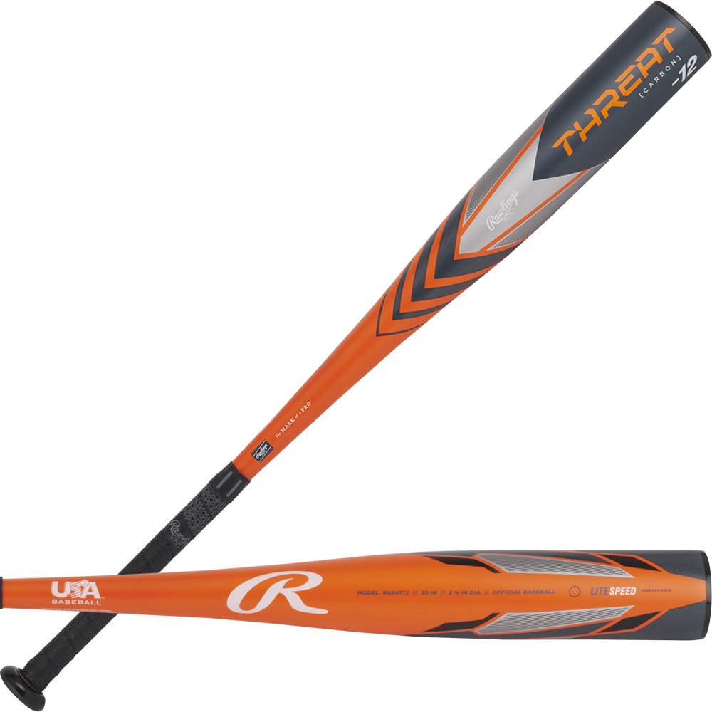 Rawlings Threat USA -12 Baseball Bat-1