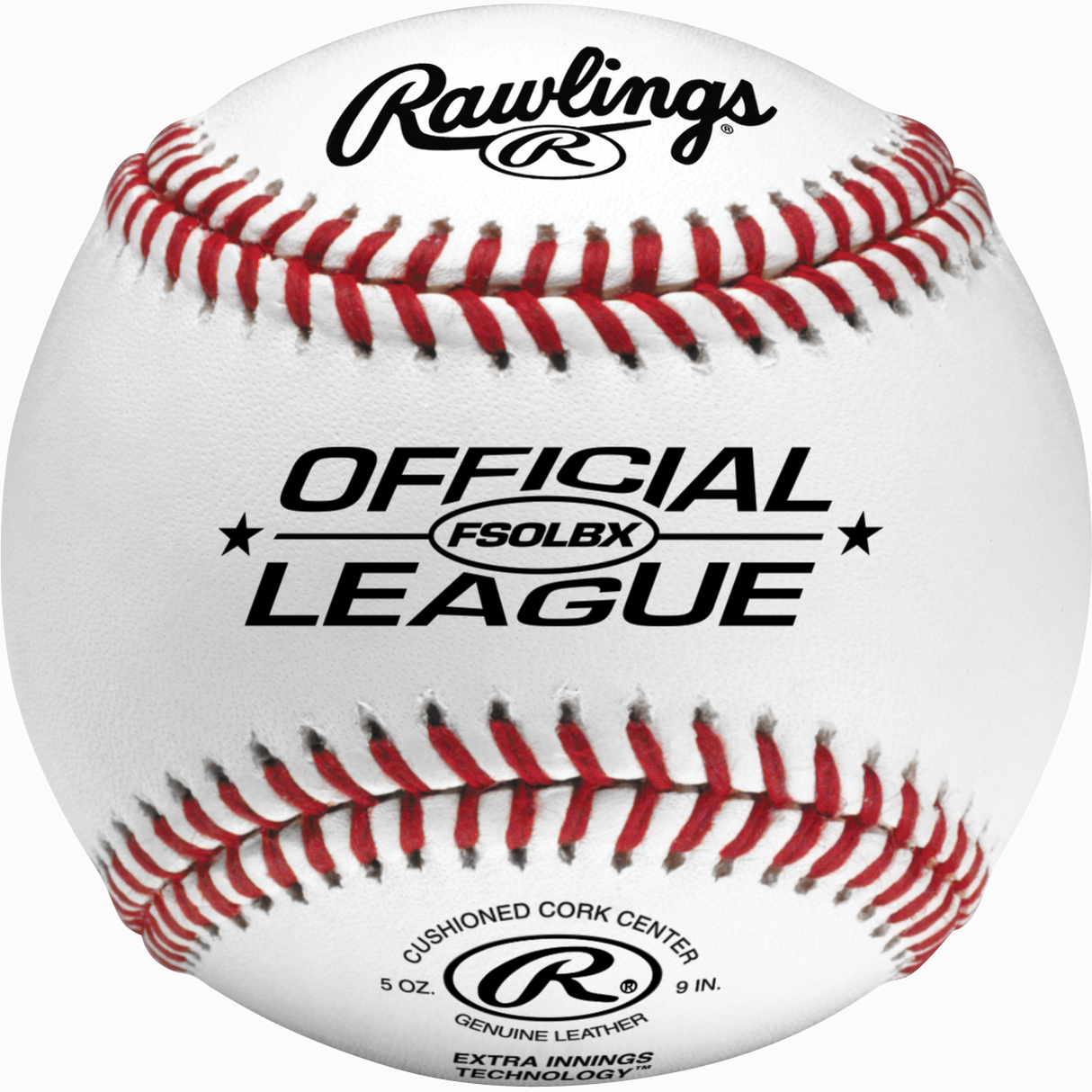 Rawlings Flat Seam Practice Baseball - 1 Dozen