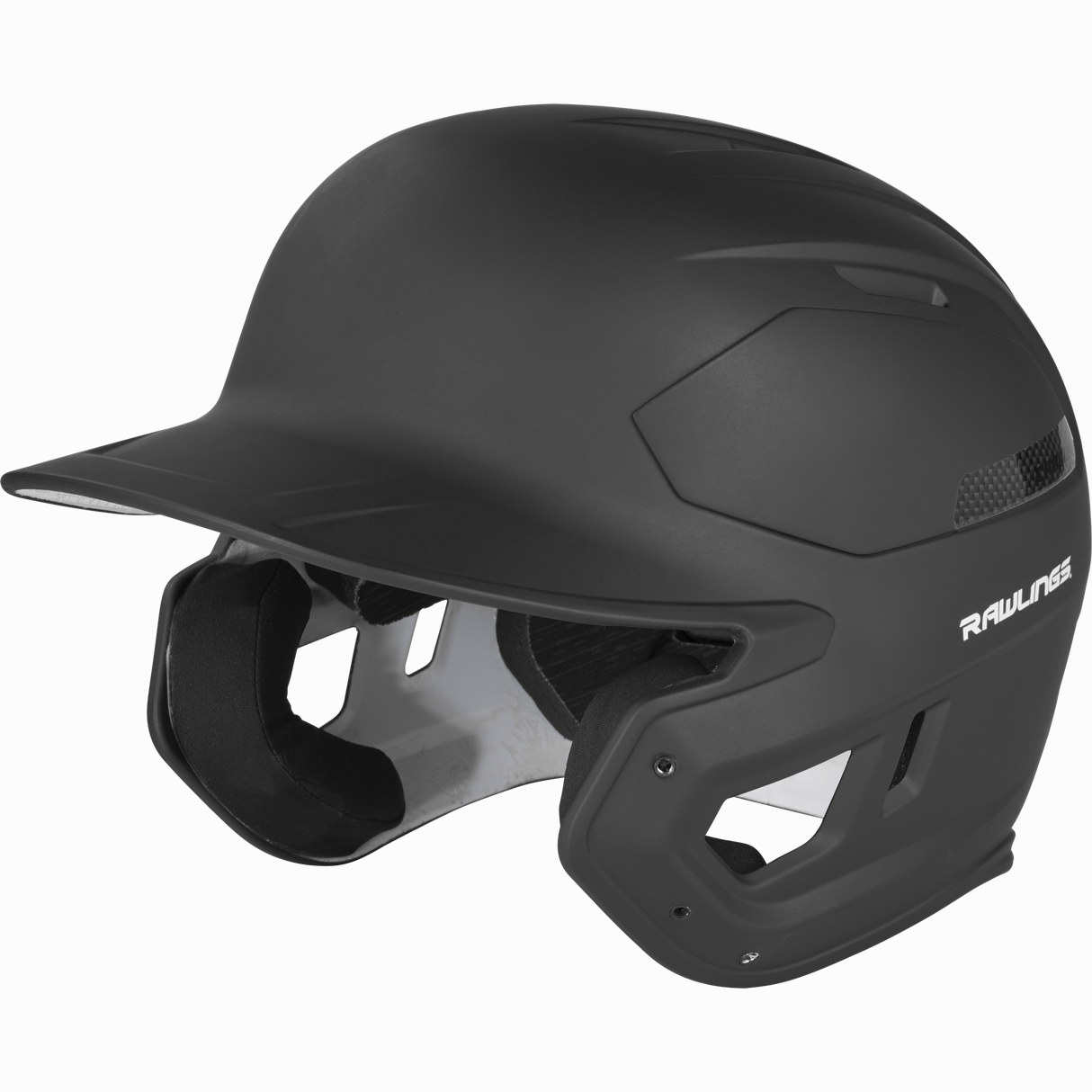 Rawlings Mach Carbon One-tone Matte Alpha-sized Helmet Baseball Batting Helmet-1