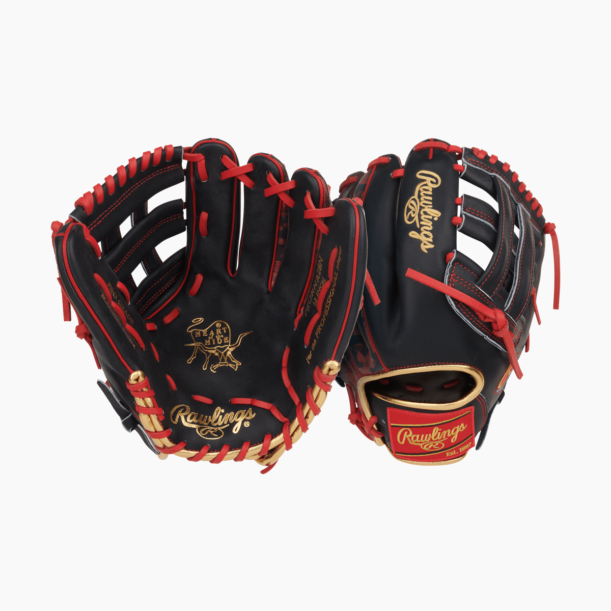 Rawlings Heart of the Hide 12" Utility Baseball Glove-1