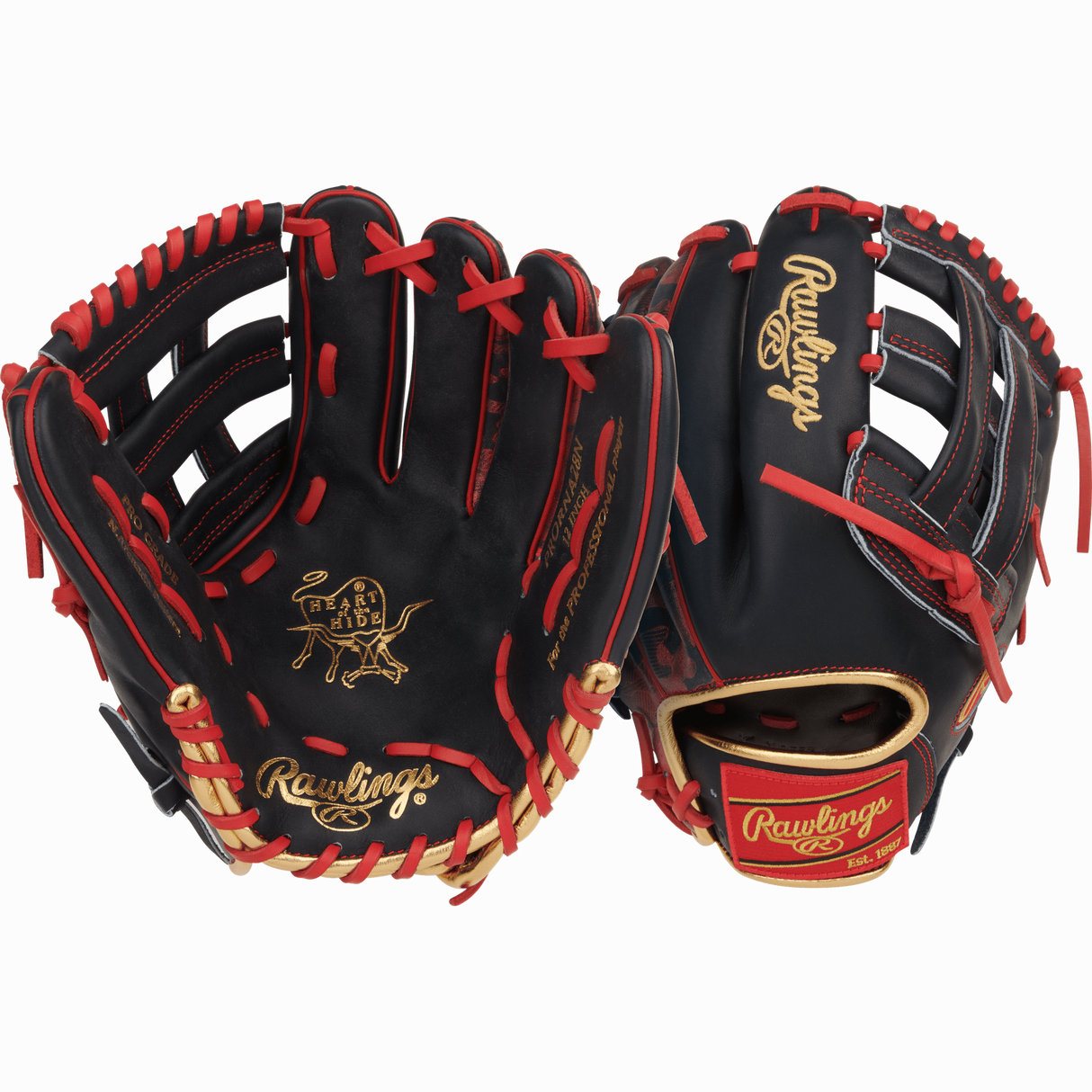 Rawlings Heart of the Hide 12" Utility Baseball Glove-1