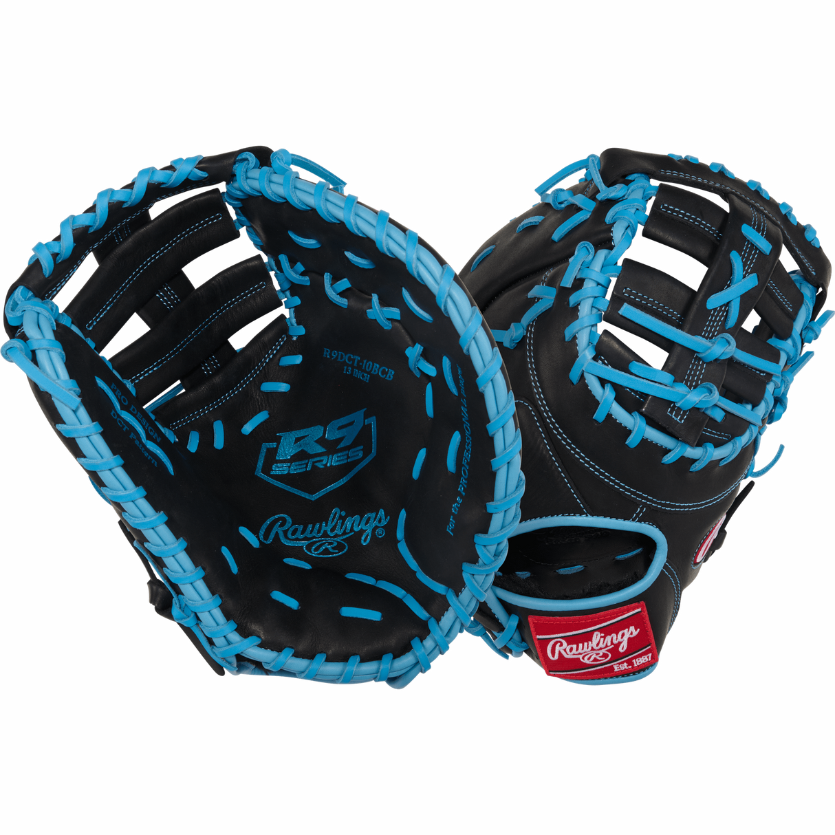Rawlings R9 13" First Base Baseball Mitt-1