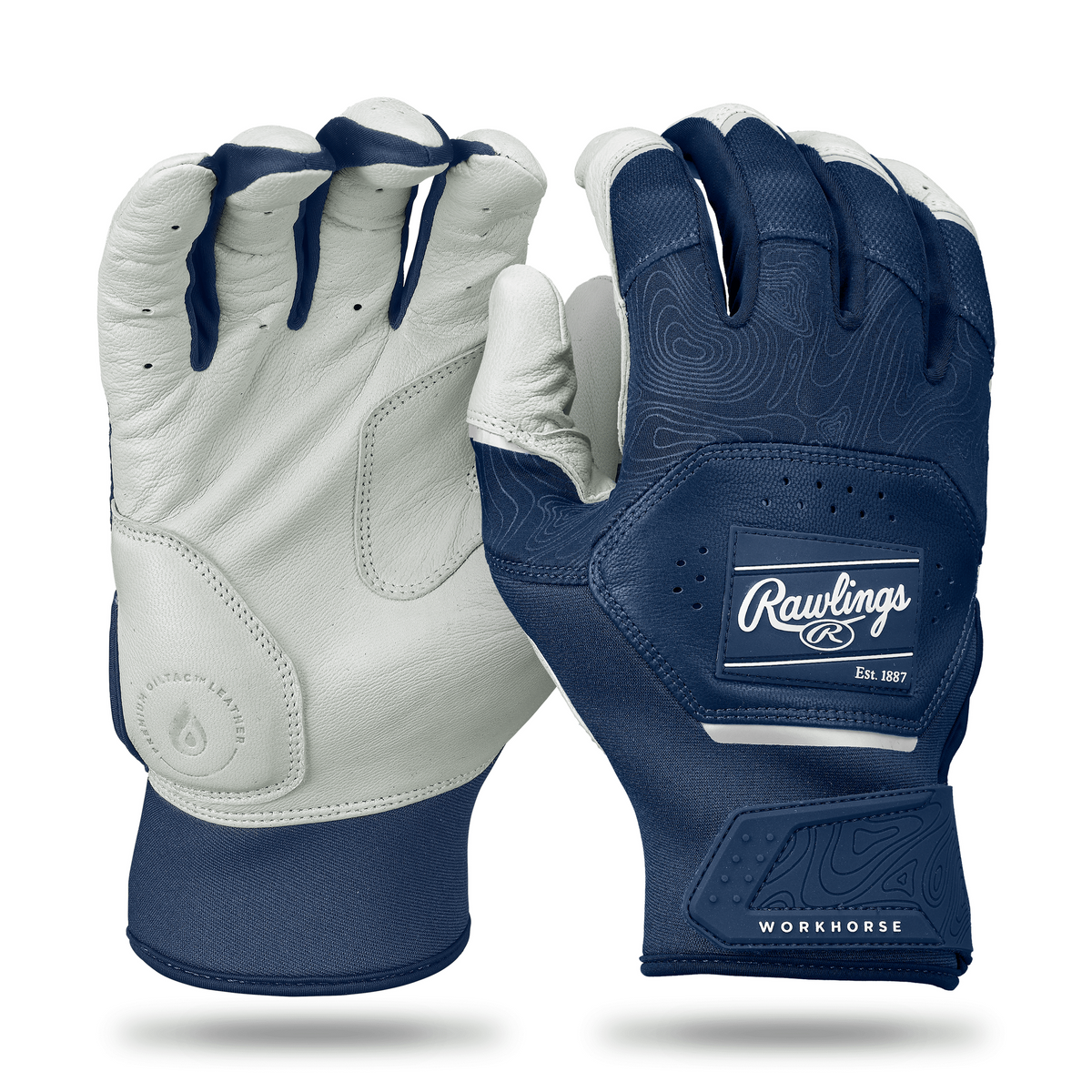 Rawlings Workhorse Baseball Batting Gloves-1