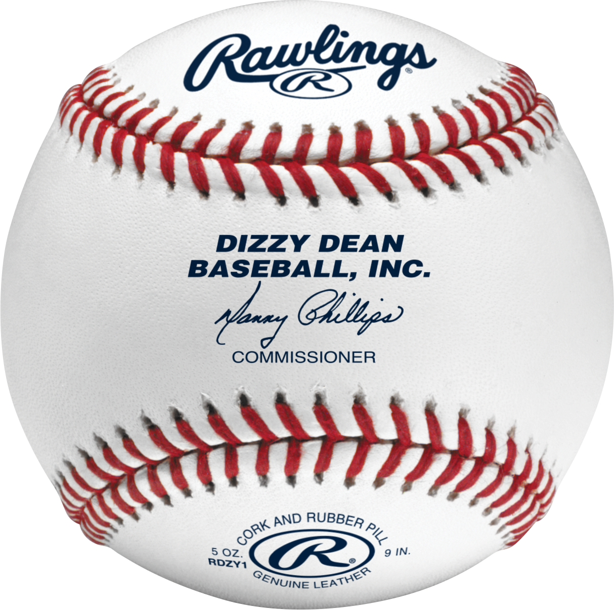 Rawlings RDZY1 Dizzy Dean Competition Grade Baseballs - 1 Dozen