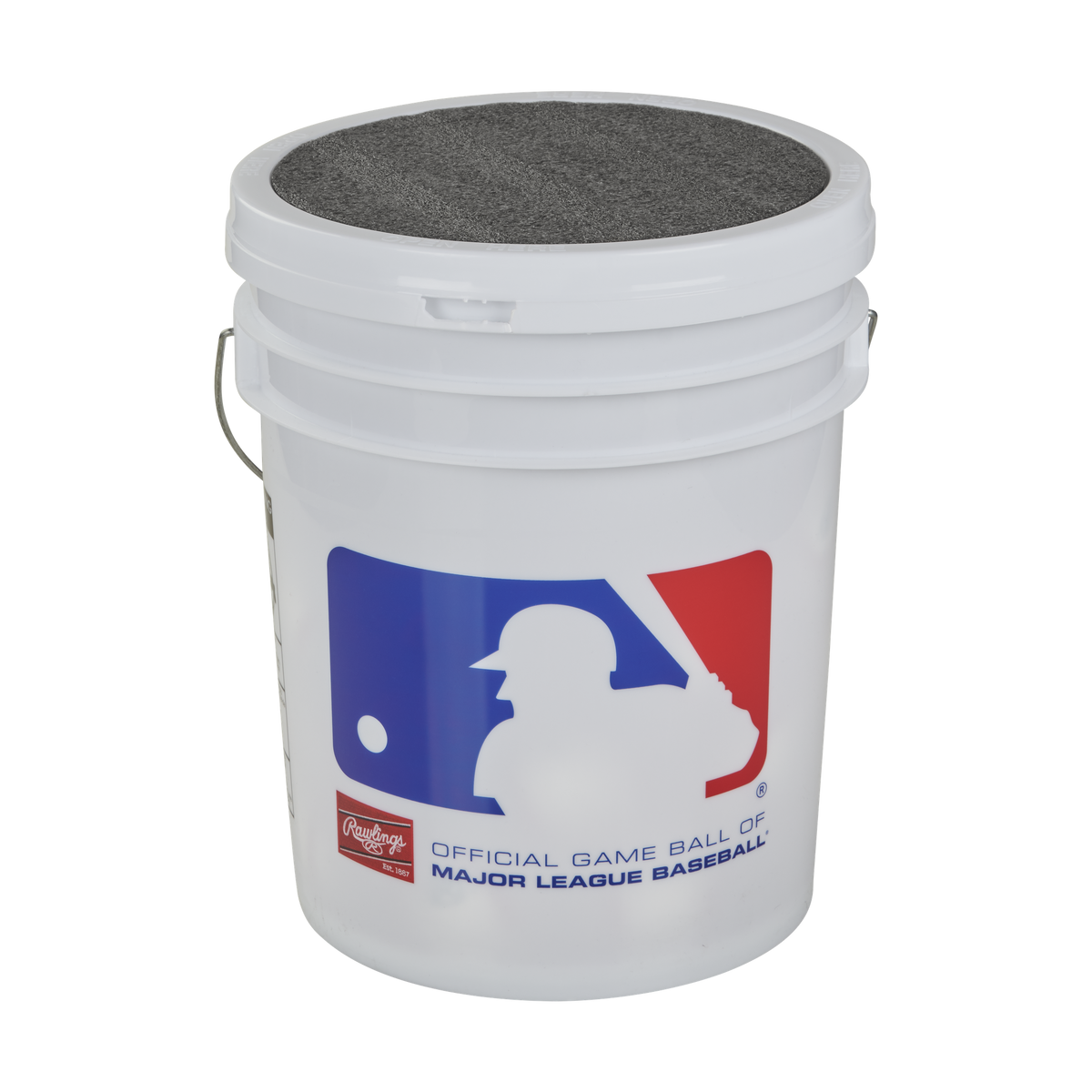 Rawlings Bucket of 24 Practice Youth/14U ROLB1X Official League Game Baseballs-2