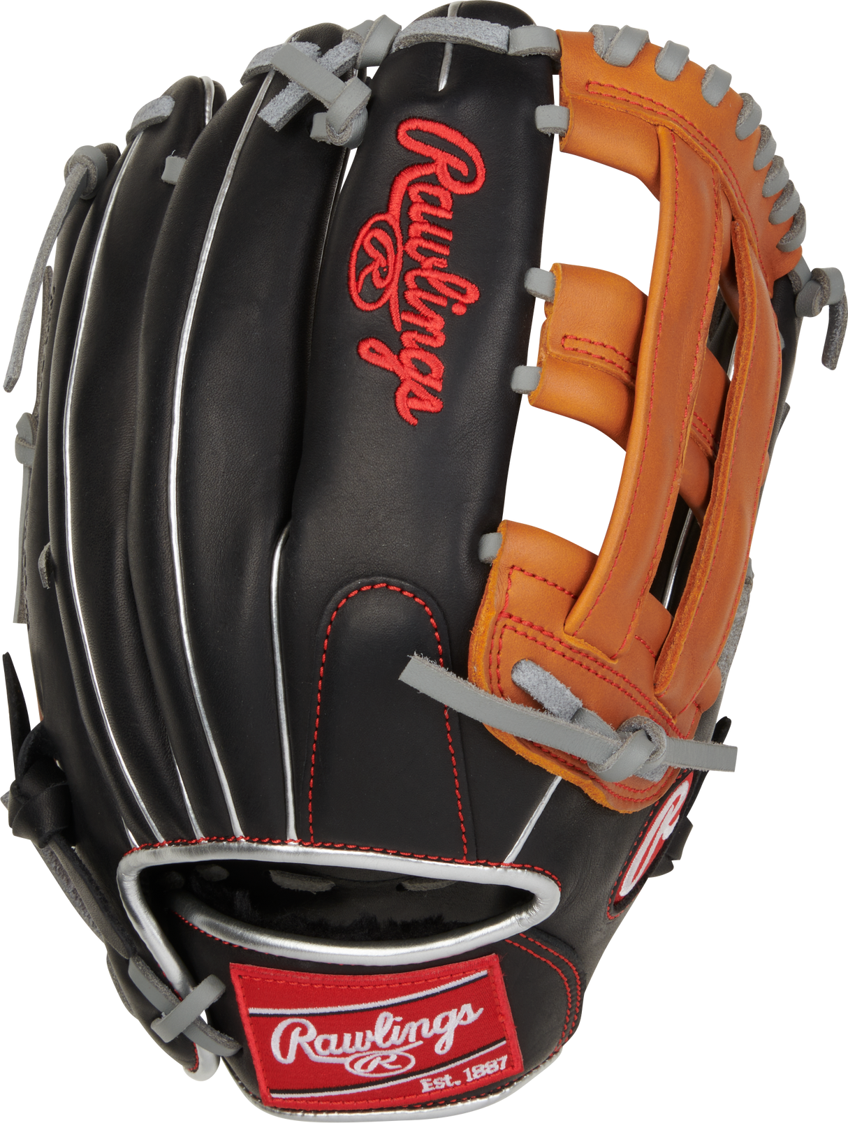 Rawlings R9 12" Outfield Baseball Glove-2