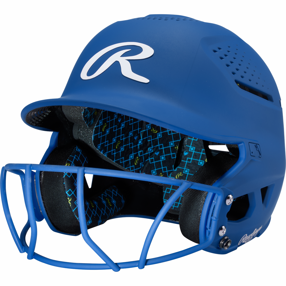 Rawlings Rx2 Softball Batting Helmet with Face Mask-1