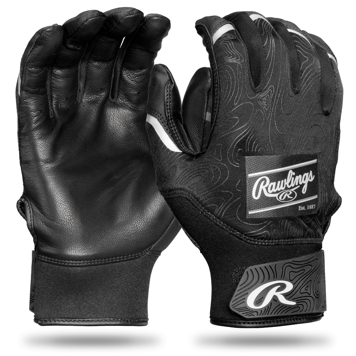 Rawlings Youth Clout Baseball Batting Gloves-1
