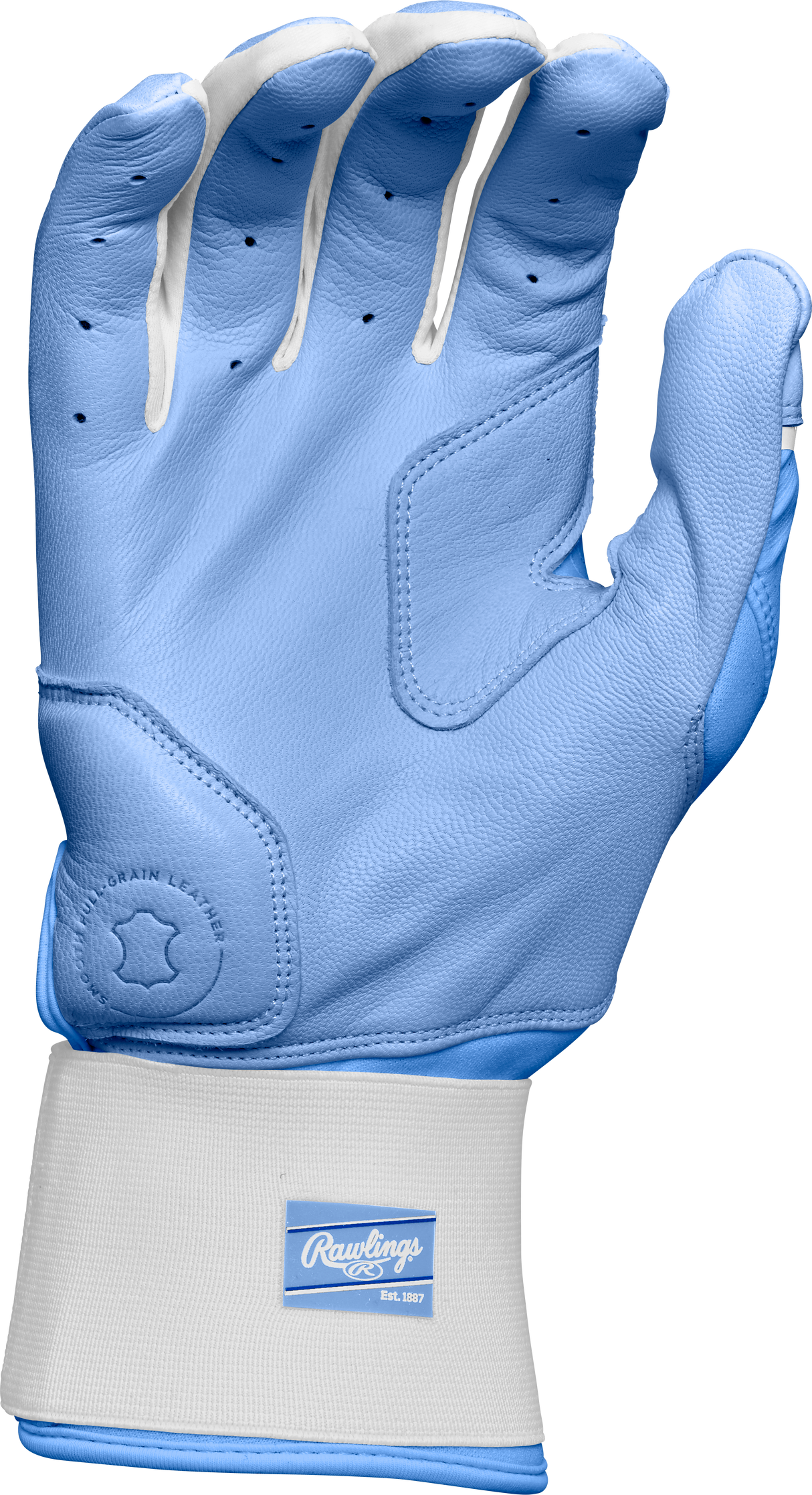 Rawlings Youth Workhorse Compression Strap Baseball Batting Gloves-2