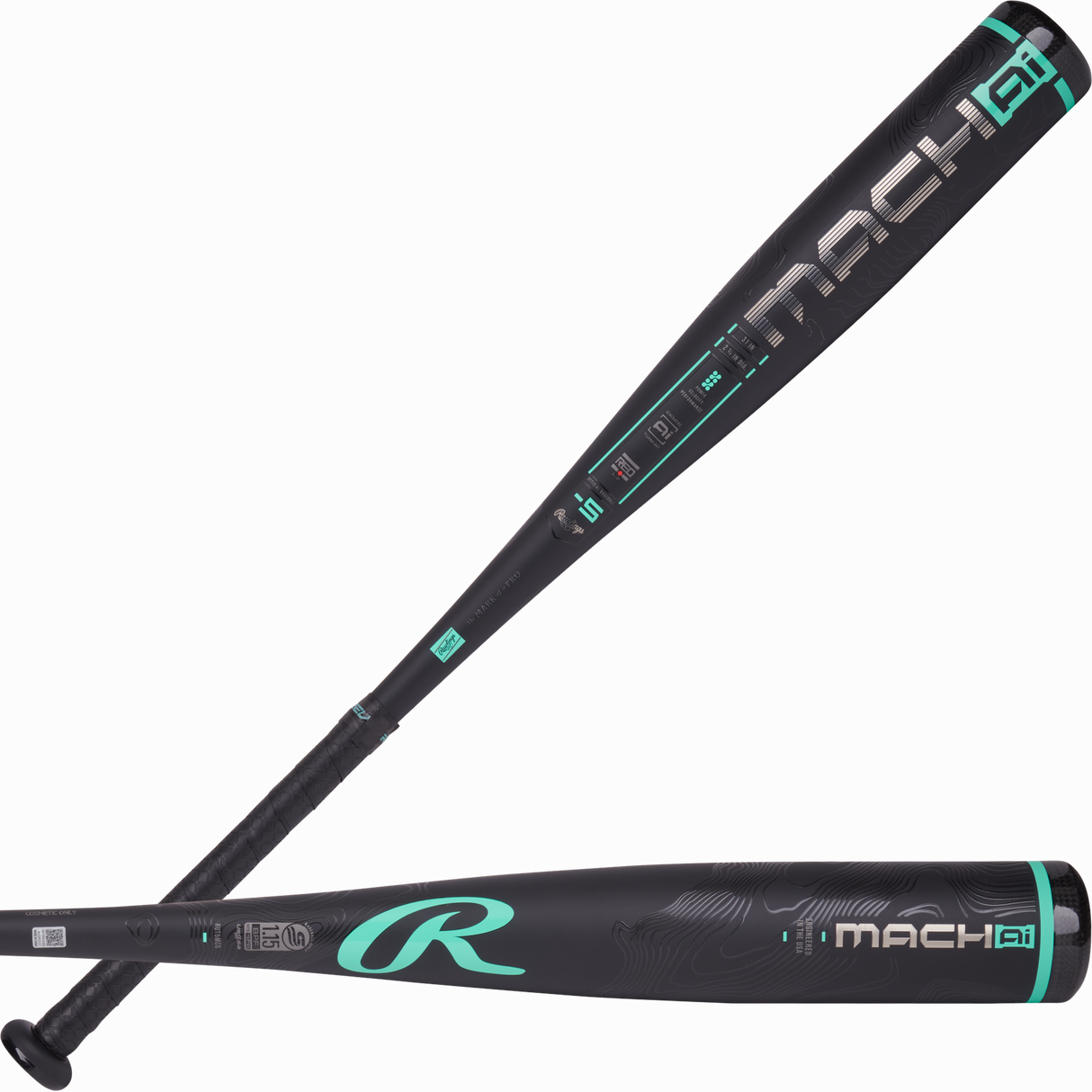 Rawlings Mach USSSA -5 Baseball Bat-1
