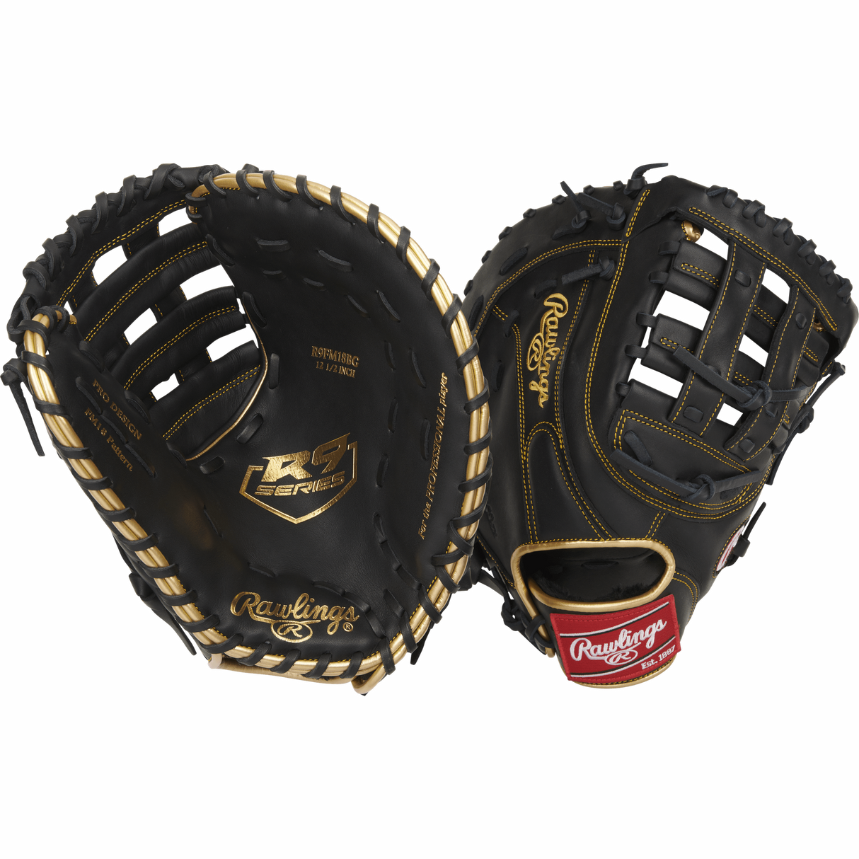Rawlings R9 12.5" Outfield Fastpitch Softball Glove-1