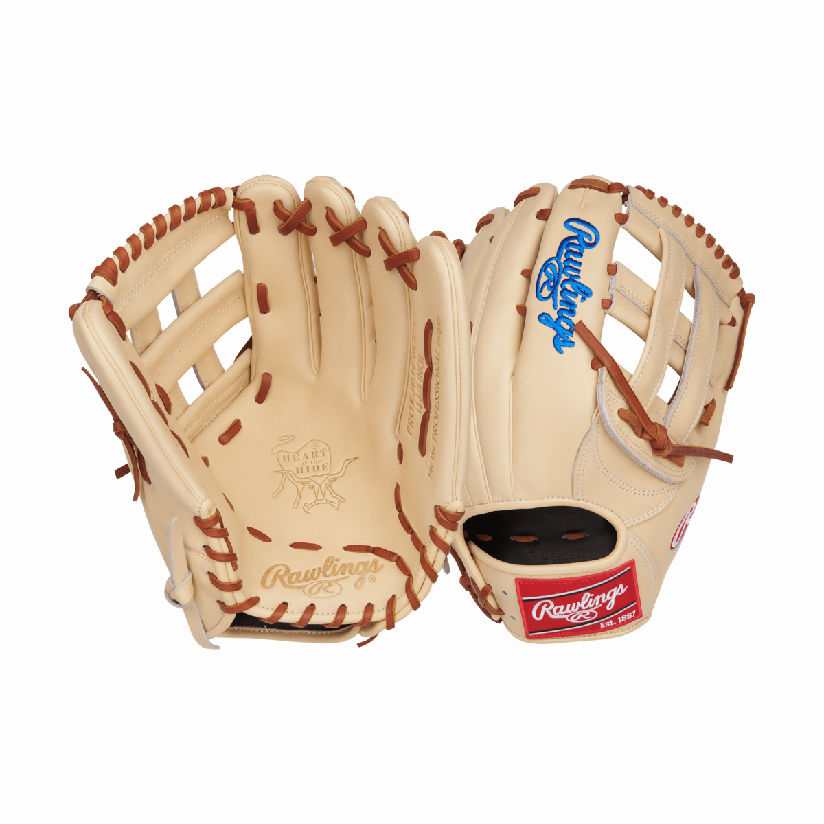 Rawlings Heart of the Hide 12.75" Outfield Baseball Glove-1