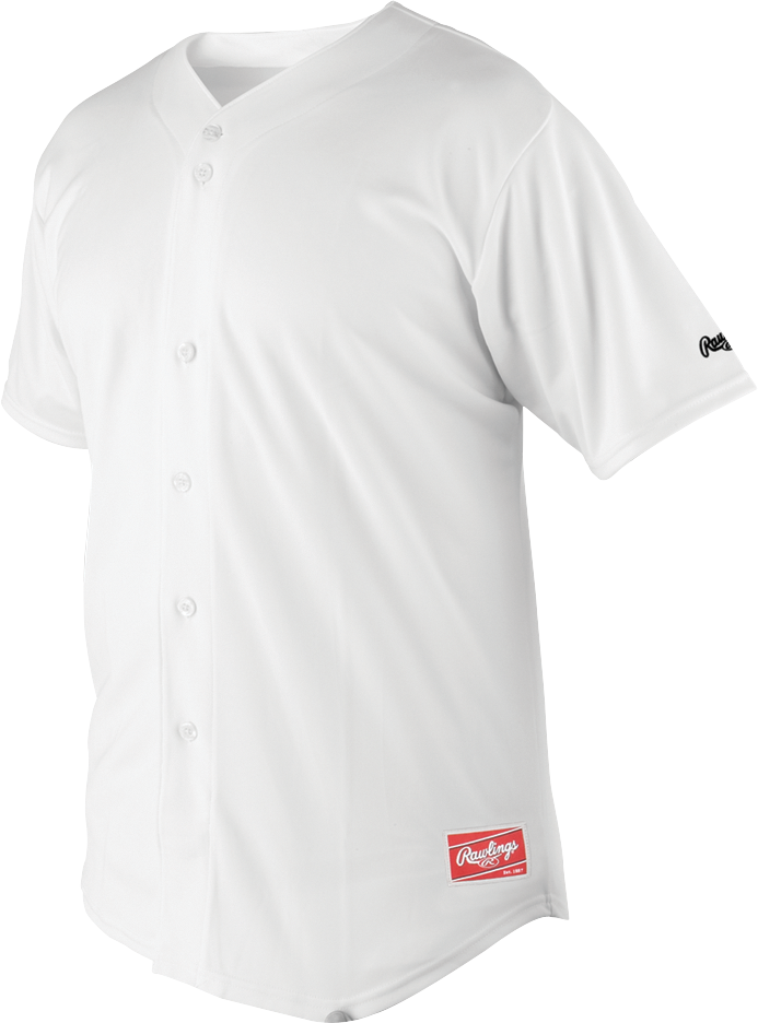 Rawlings Youth Short Sleeve Baseball Jersey