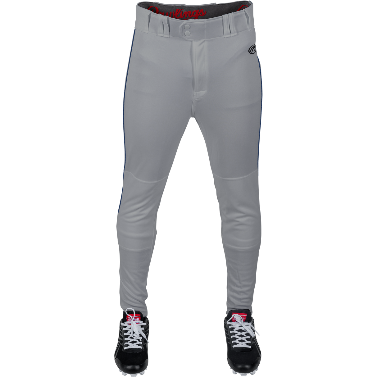 Rawlings Youth Baseball Launch Pant with Piping-1