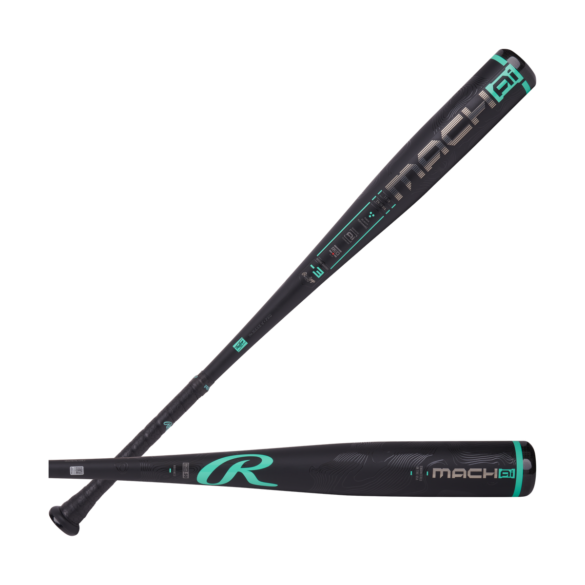 Rawlings Mach BBCOR -3 Baseball Bat-1