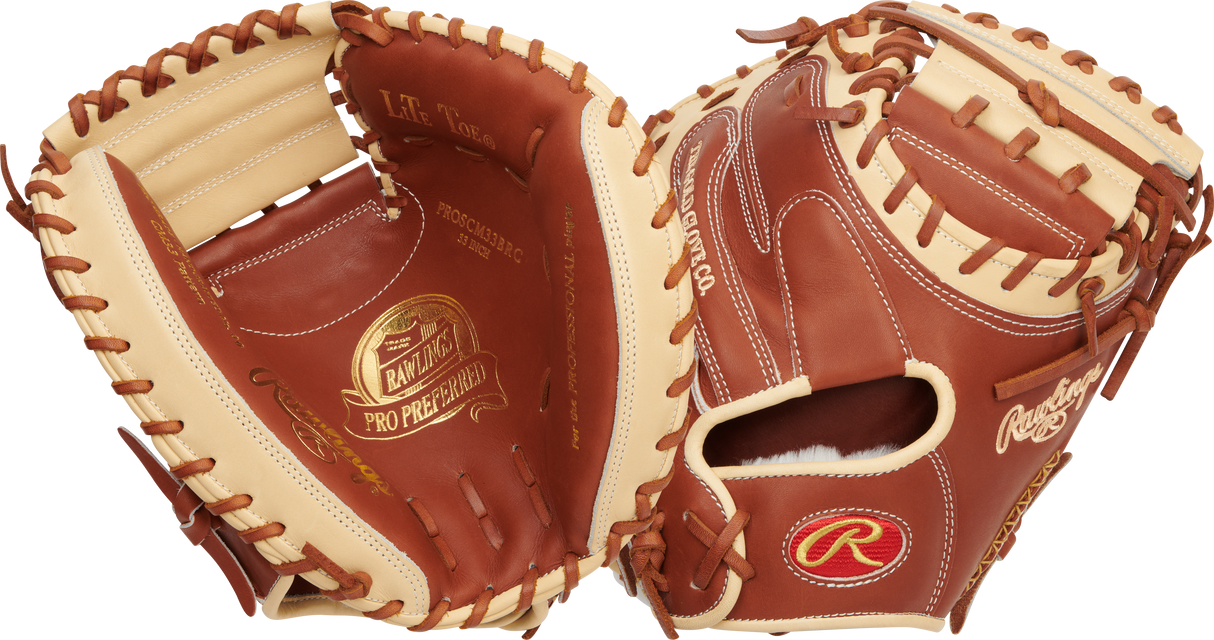 Rawlings Pro Preferred 33" Catcher Baseball Mitt-1