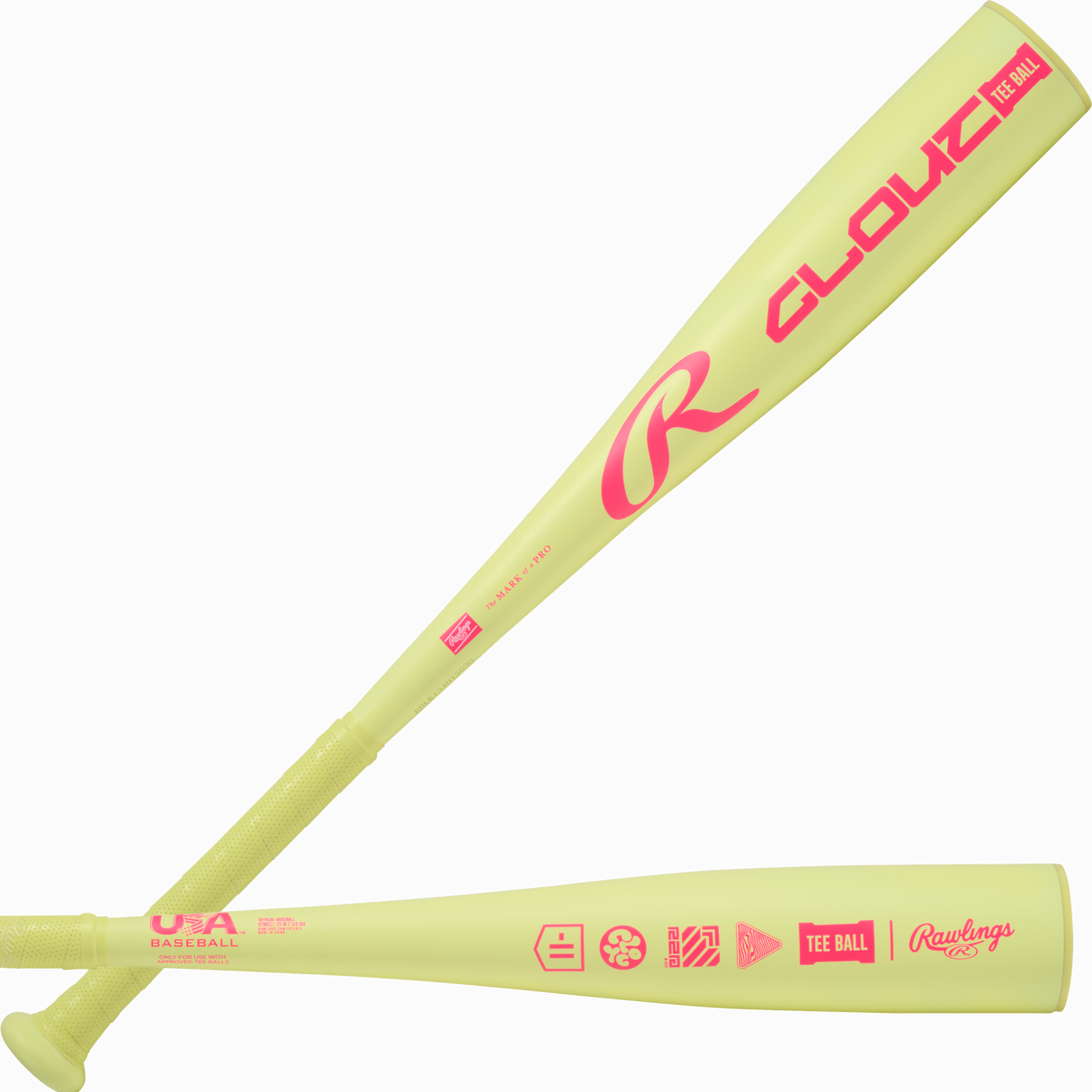 Rawlings Clout USA T-ball -11 Baseball Bat-1