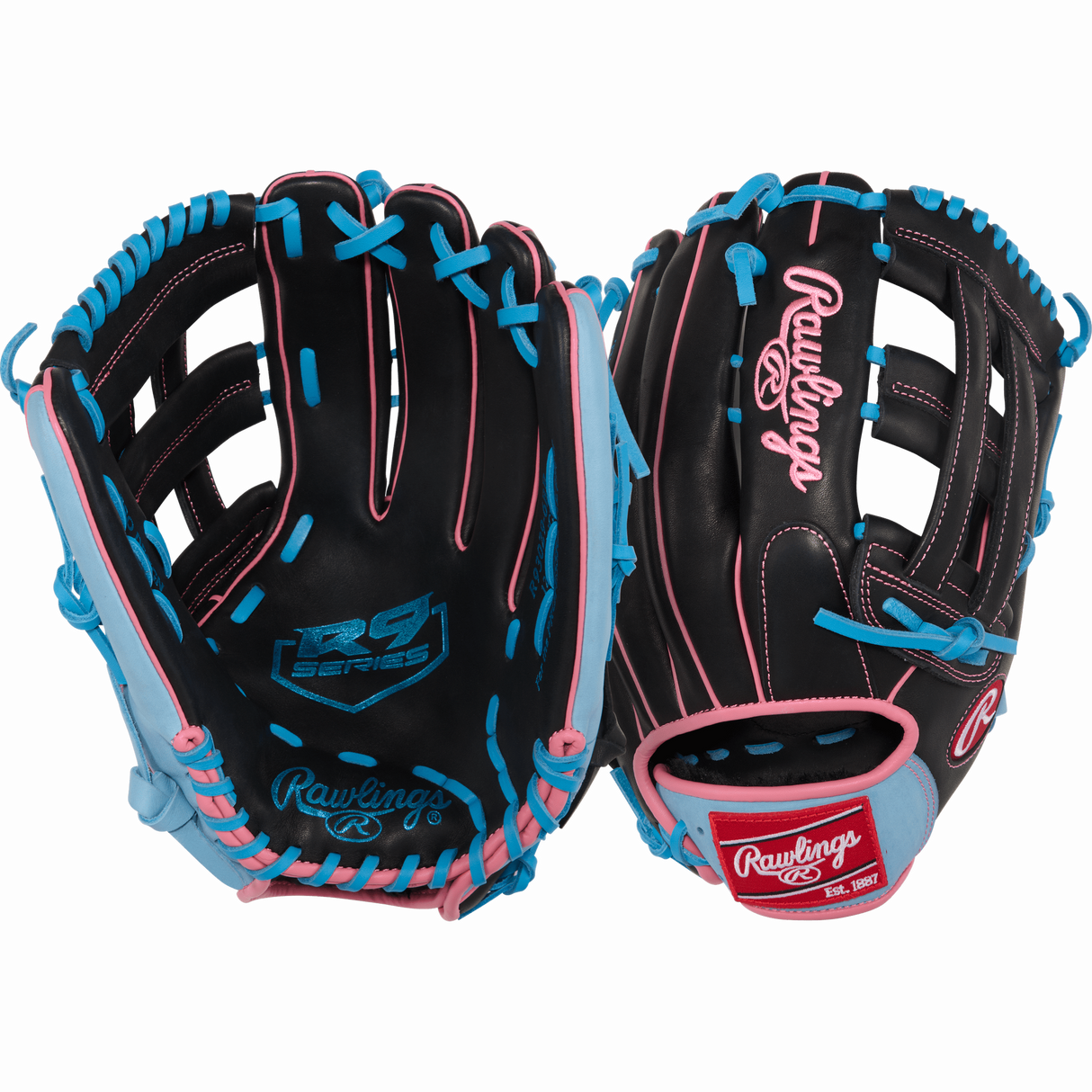 Rawlings R9 12.75" Outfield Baseball Glove-1