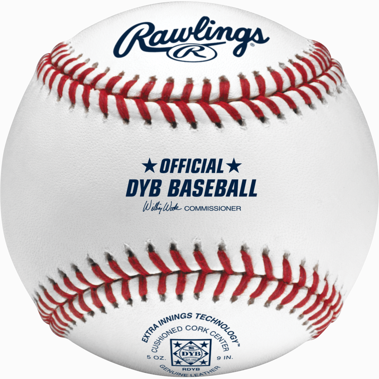 Rawlings Dixie Youth Baseball Tournament Grade Cushioned Cork Center Baseballs